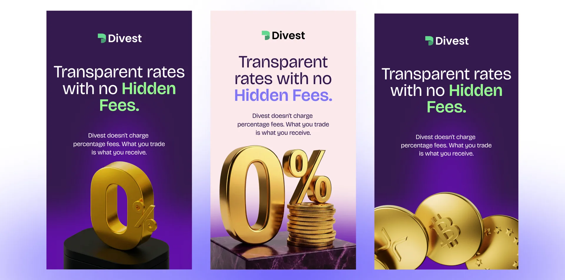 Divest social media ads — transparent rates with no hidden fees